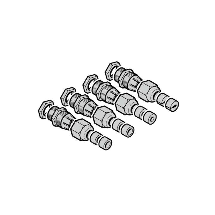 Set de raccords 4 x M16 Hormann Réference 637018