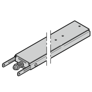 Rail de guidage Moyen ITO 400 (FS 400) Hormann Réference 638208
