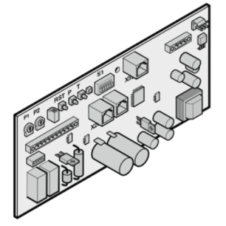 Platine de commande pour WA 300 S4 Hormann Référence 637748