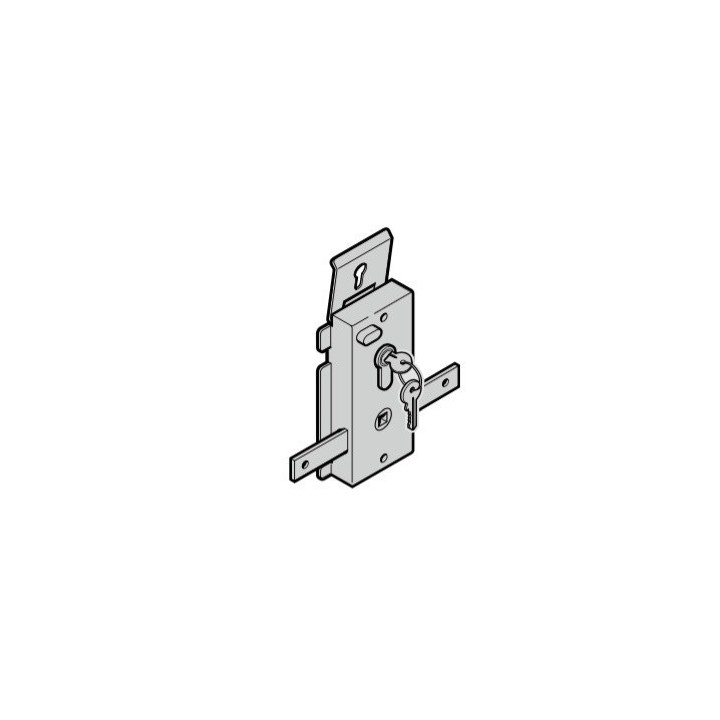 Serrure porte basculante N80 / F80 Hormann Référence 1019701