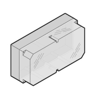 Set d'extension pour boîtier de commande industriel pour zone humide IP 66 HORMANN Référence 637035