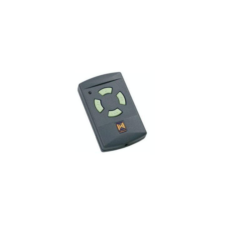 Mini-emetteur HSM4 4 touches verte 433,92 Mhz Hormann référence 437234