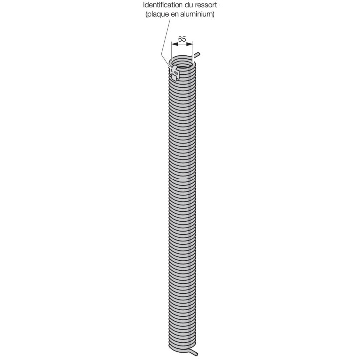 L54 Ressort de torsion porte Hormann Référence 3020525