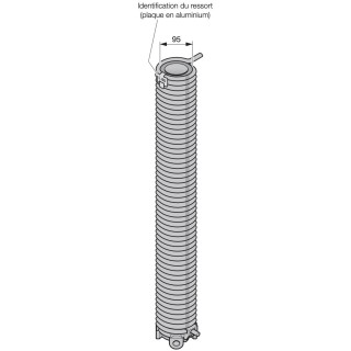 L60 Ressort de torsion porte Hormann Référence 3094781