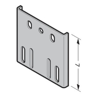 Support de rail de guidage L113mm Hormann Référence 3013561