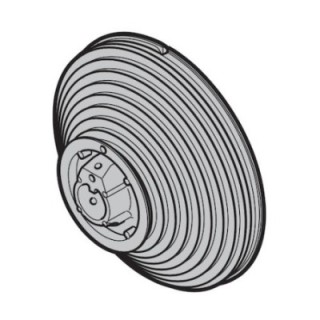 Tambour d'enroulement gauche conique taille 7 pour ferrures V, VU sans poulie à rebord Hormann Référence 3007987