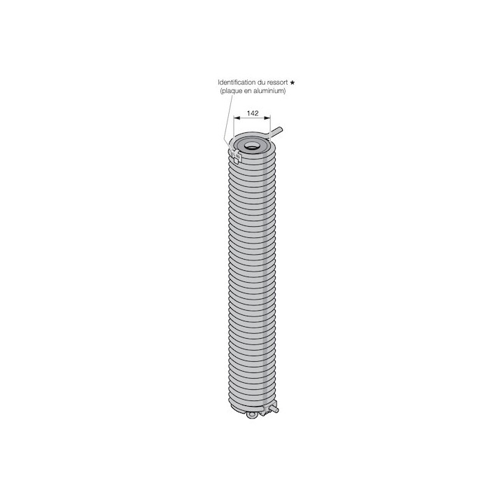 L81 Ressort de torsion porte Hormann Référence 3094809