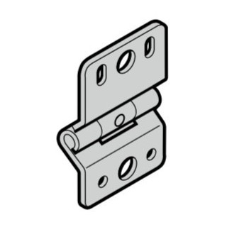 Charnière Type 6V au dessus du portillon incorporé Hormann Référence 3042457