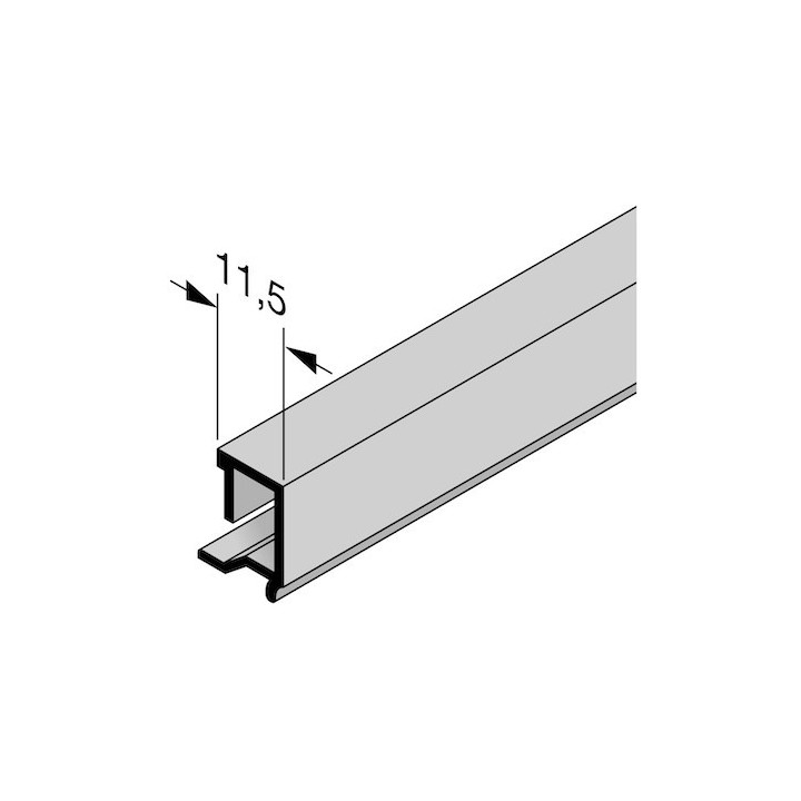 Parclose en aluminium WD 16 Hormann Référence 3045677
