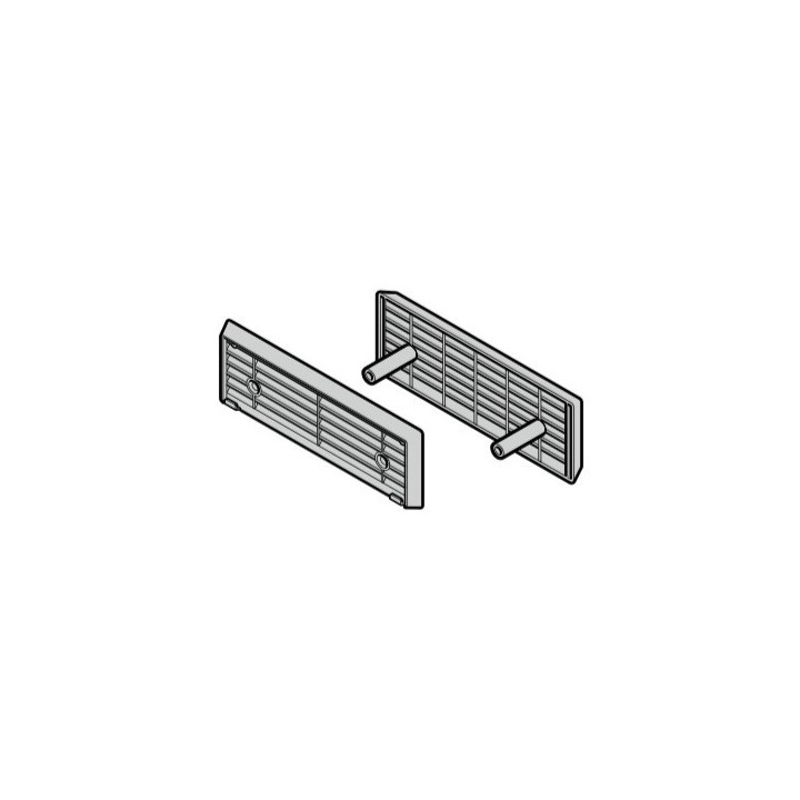 Grille d'aération pour porte sectionnelle 13mm Hormann Référence 3041095