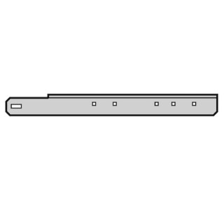 Console types de ferrure 605mm N, H gauche Hormann Référence 3095320