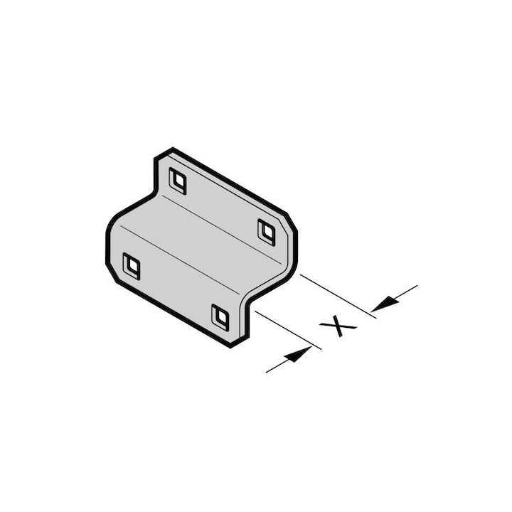Equerre de soutien pour console x26mm Hormann Référence 3081990