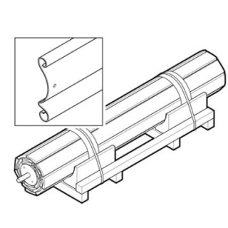 Tablier HR 120 A SB Ral 9002 Hormann Référence 9800765