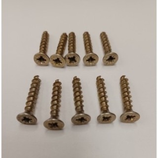 Lot 10 Vis 5 x 30 galvanisé Hormann Référence 3028615