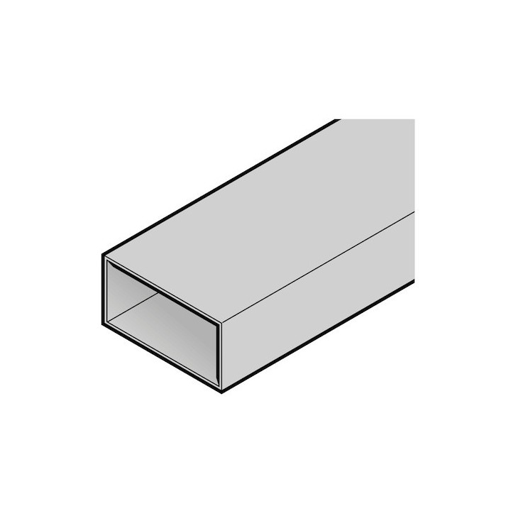 Tube 120 x 60 x 2mm, galvanisé Hormann Référence 3082307