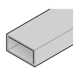 Tube 120 x 60 x 3mm, galvanisé Hormann Référence 3082388
