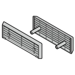 Grille d'aération pour porte sectionnelle EPU40 42/20mm Hormann Référence 3055464