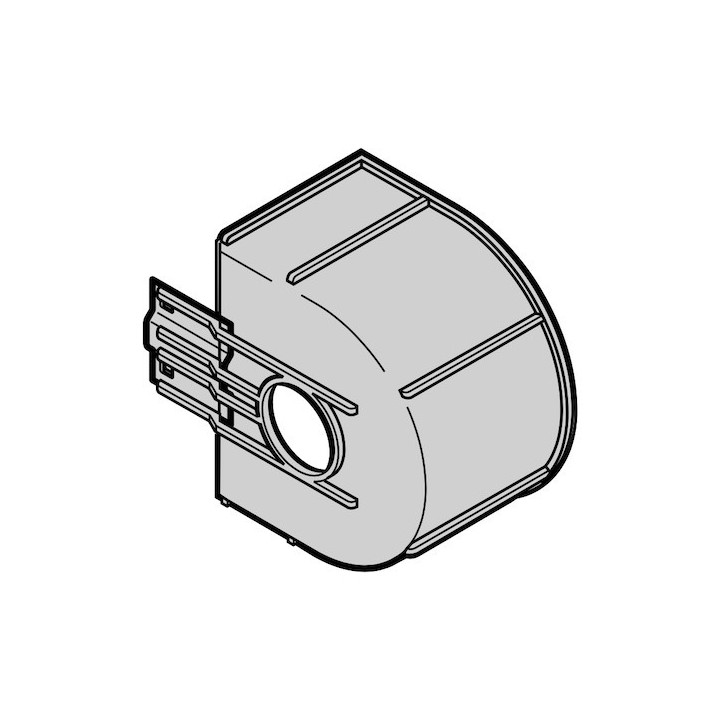 Capot pour tambour d'enroulement Taille 2, galvanisée Hormann Référence 3090870