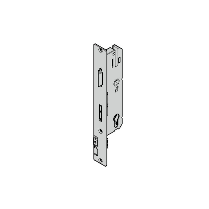 Serrure principale de verrouillage multipoints pour portillon incorporé fonction E Hormann Référence 3090626