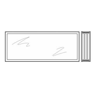 Vitre quadruples synthétique 51mm Structure cristalline U4 Hormann Référence 3095267