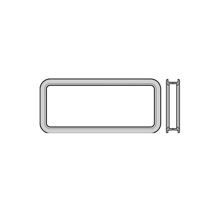 Cadre moulé sous pression pour hublot type A Hormann Référence 3094061