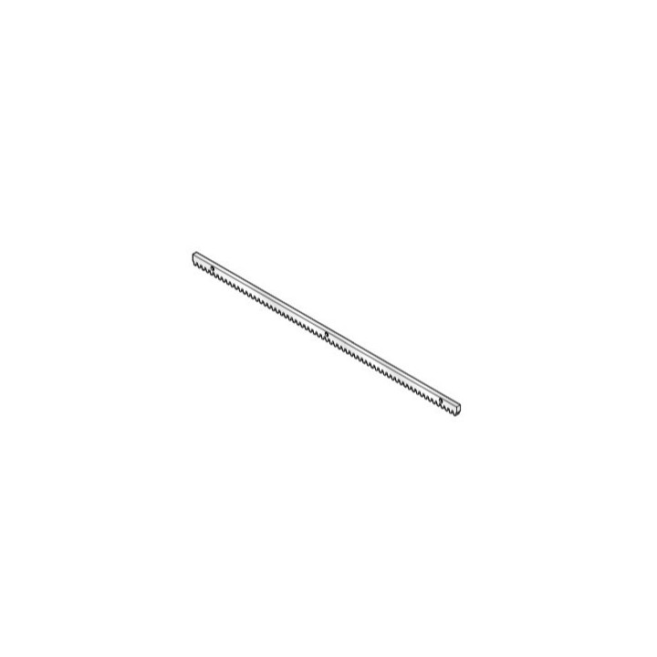 Crémaillère, 1m Synthétique V6, pattes de fixation en bas Hormann Référence 438632
