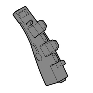 Guidage de câble droit, ferrure L section de porte inférieure, supérieure à 500mm Hormann Référence 3096964
