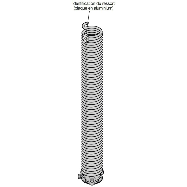 R729 Ressort de torsion porte Hormann Référence 3053615