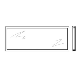 Vitre double synthétique teintée 26mm, B2 marron Hormann Référence 4014662