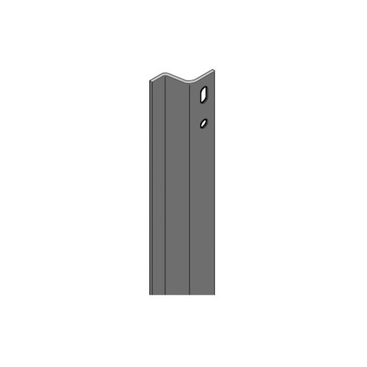 Lot de 2 profil en Z panneau Lg 630mm ht 2075 porte N80 et S95 Hormann