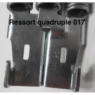 017 - 417 Kit de 2 ressorts quadruples porte N80/S95 Hormann Référence 1195017P