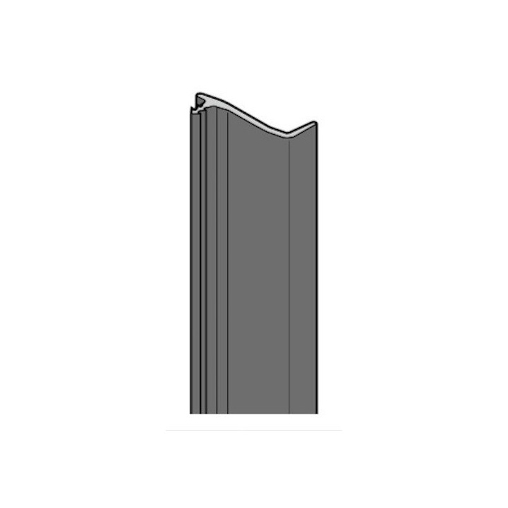 Lot de 2 Profils bas PVC hauteur 2750 porte N80 et S95 Hormann