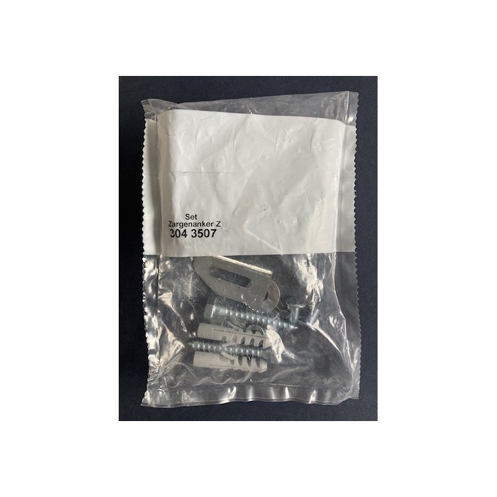 Kit de pattes d'ancrage visser droite/gauche Hormann Référence 3043507