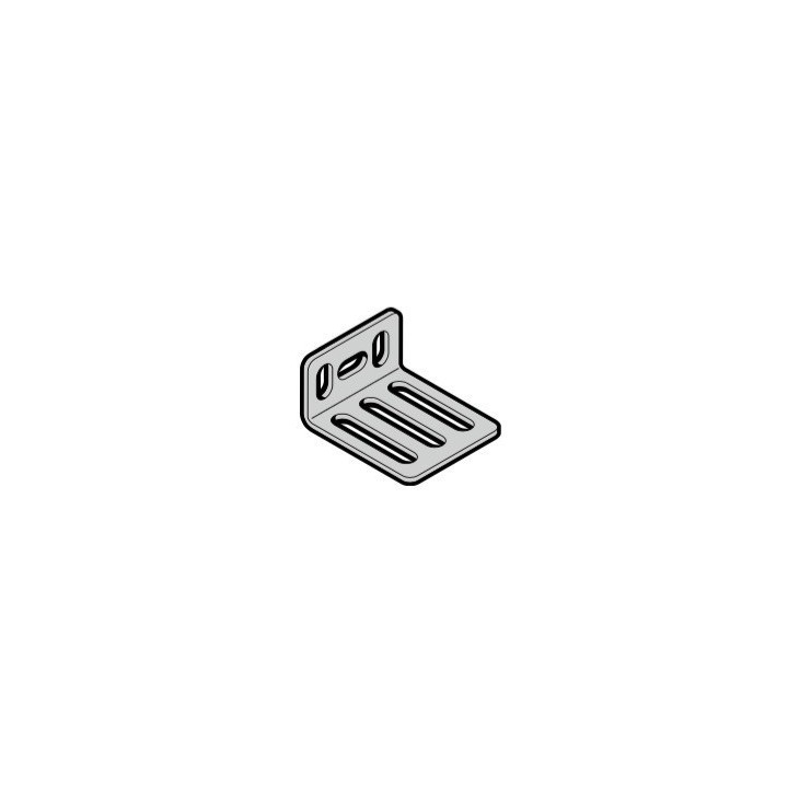 Patte d'ancrage rail porte N80 Hormann Ecostar Référence 1101000