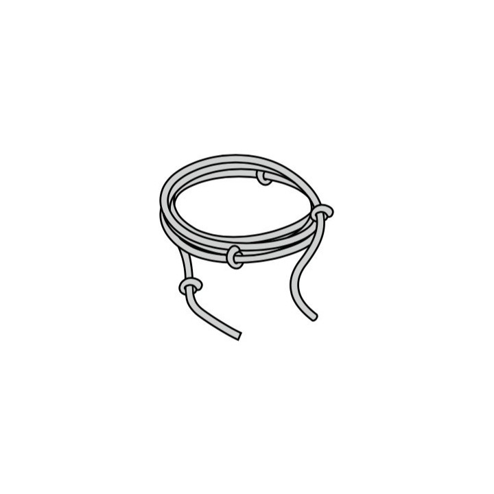Corde manuelle Diamètre 8mm Lg 3600mm Hormann Référence 3076574