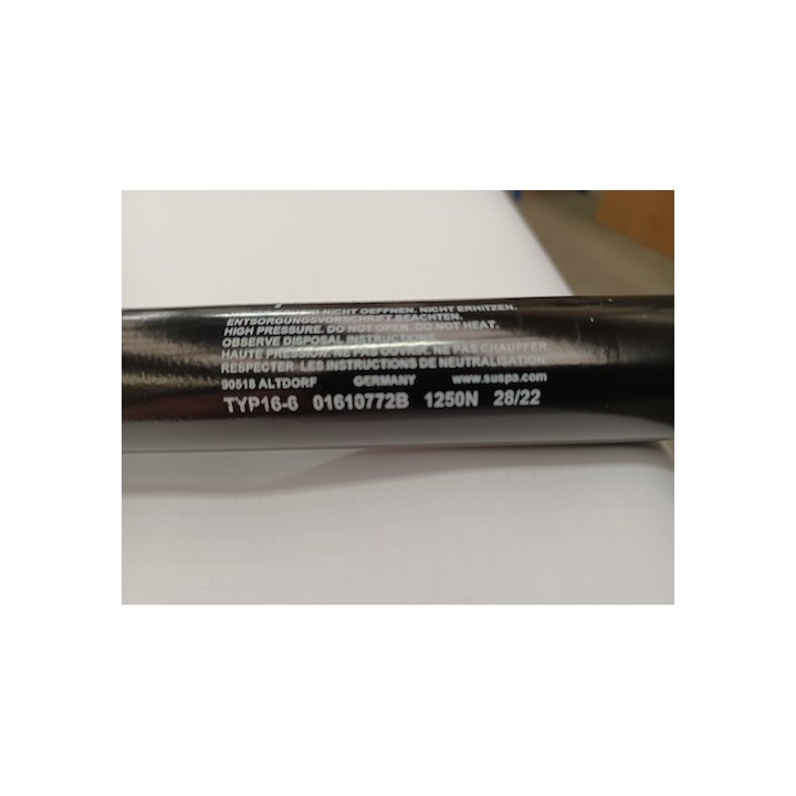 Vérin à gaz porte G97 Hormann Référence 860317