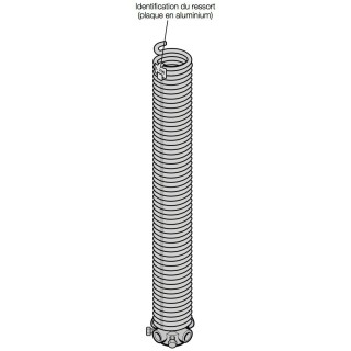 L744 Ressort de torsion porte Hormann Référence 3054466