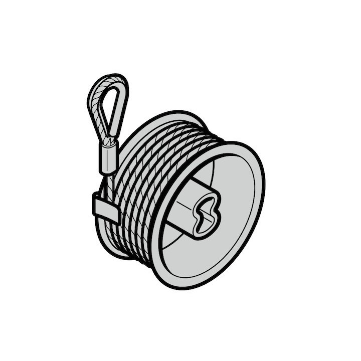 Tambour d'enroulement de câble Gauche Hormann Référence 3080093-3074266
