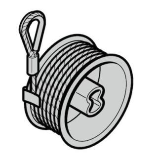 Tambour d'enroulement de câble Droit Hormann Référence 3080092 / 3074276