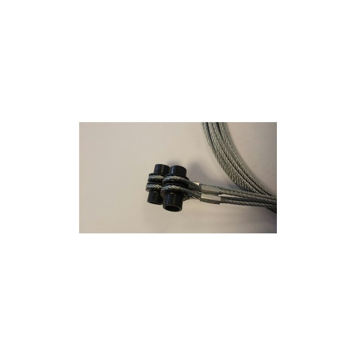 Câbles Long 2570 Ferrure Z Hauteur 2080mm Hormann référence 3064349
