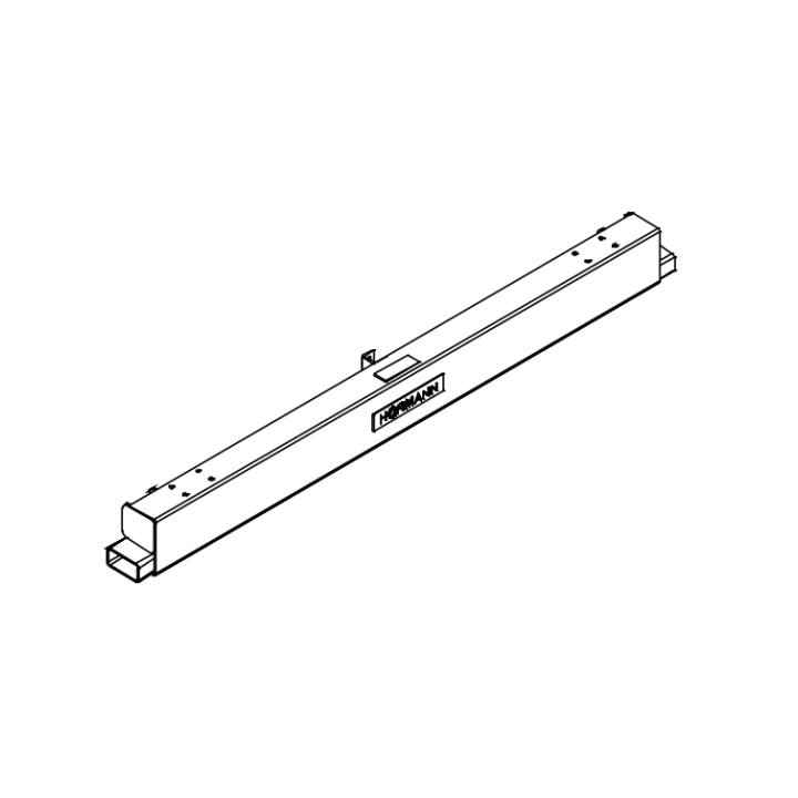 Traverse avant de vérin NW2000 RAL 9017 pour niveleur de quai Hormann HTL2 Référence 310994