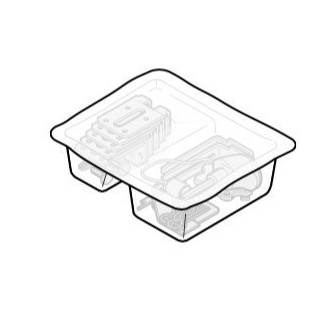 Boite de montage de porte Berry G97 Hormann Référence 872958