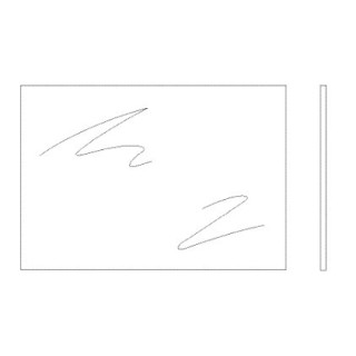 Vitrage plexi cristal HORMANN Référence 1709808