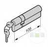 Cylindre profilé pour portillon indépendant 80, à fermeture différente 35 + 70 mm Hormann Référence 3093930