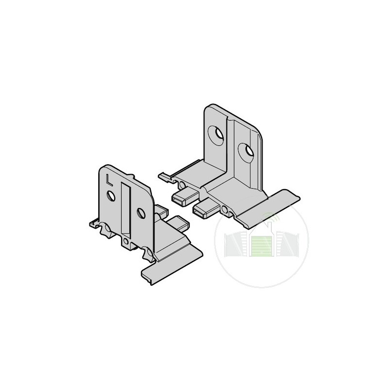 Raccord de seuil gauche pour portillon indépendant à 2 vantaux Hormann Référence 3093498 Raccord de seuil gauche pour portillon indépendant à 2 vantaux Hormann Référence 3093498