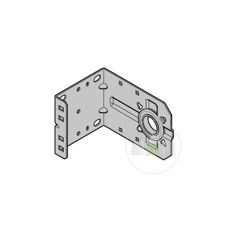 Palier d'extrémité gauche avec patte de fixation N°1 taille 6 Hormann Référence 3096304 Palier d'extrémité gauche avec patte de fixation N°1 taille 6 Hormann Référence 3096304