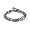 Câbles de traction diam 3mm avec cosse 3500mm, ferrure N Hormann Référence 3064384
