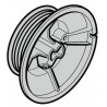 Tambour d'enroulement de câble Droit Hormann Référence 3047429