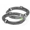 Paire de câble de 2mm Lg 1900mm Rollmatic Hormann Référence 8991294