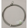 Câbles de traction diam 3mm avec cosse 3500mm, ferrure N Hormann Référence 3064384